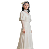 Vintage Victoria Series Light Wedding Dress 2026 Spring New Trend Of The National Wind Welcome Yarn Out Of The Yarn HZ0517
