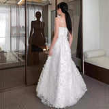 White Sling Dress Fairy Light Wedding Wedding Dress Wedding Morning Dress Evening Dress Banquet Welcome Out Of The Yarn High Sense HZ0517