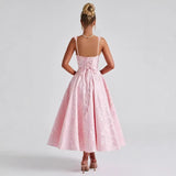 2026 New Bridal Evening Dress High-End Light Luxury Daily Commute Birthday Banquet Sling Dress HZ0517