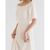 2026 Spring New Princess French Light Wedding Dress Wedding Dress Simple Travel Film Family Shoulder Yarn Woman HZ0517