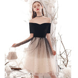 Starry Sky Gradient Evening Dress Women 2026 Spring New Banquet Temperament Small Dress Can Usually Wear A Dress HZ0517