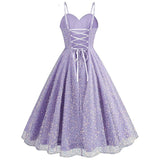 French Vintage Evening Dress Sexy Suspension Leaers Show Skinny Hong Kong Style Dance Performance Student Dresses Summer HZ0517