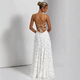 2026 Summer New Sexy Sling Temperament Long-Term Show Prom Evening Dress Dress HZ0517