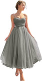 Suspension Small Dress 2026 New Fashion Sexy Tulle Banquet Sen Linen Dress Atmospheric Multi-Color Evening Dress HZ0517