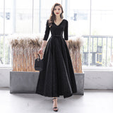 Silver Gray Evening Dress Women 2026 New Banquet Performance Temperament Long Birthday Dress Can Usually Be Worn HZ0517
