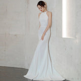 Light Wedding Dress 2026 New Bridal Faucian Faucian Yarn Retro Hepburn Dress Dress HZ0517