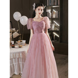 Banquet Evening Dress 2026 New Light Luxury Small Crowd Fugitive Princess Day Party Party Party Little Dresses HZ0517