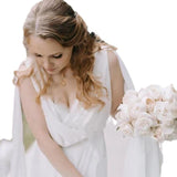 Light Wedding Dress 2026 New Bride Wedding Simple Mori Family Travel Fashion Evening Dress HZ0517