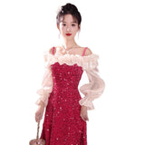 Toasting Bride 2026 New Engagement Wedding Wedding Day Dress Dress Dress Woman HZ0517