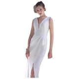 French Hepburn Light Luxury Wedding Bride Go Out Yarn Simple Temperament To Welcome The Famous Banquet Dinner HZ0517