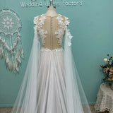 Lace Wedding Dress 2026 New Bride Wedding Temperament Famous Mori Family Welcome Yarn HZ0517