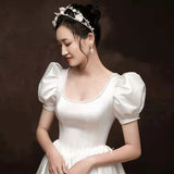 French Light Wedding Dress Bride 206 New French Dress Senior At Large Princess Engagement Dress Simple Atmosphere HZ0517