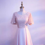 Choir Performance Suit 2026 New Pink Cane Temperament Evening Dress Long Dress Host Banquet Dress HZ0517