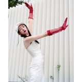 Brased And Light Wedding Dress 2026 New Fashion Bag Ass Skirt Bridal Morning Dress Tour To Receive The Welcome Yarn HZ0517