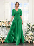 Sexy Open Fork Soft-Sin Banquet Evening Dress Woman 2026 New Bridesmaid Dress HZ0517
