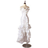 New Chinese Morning Dress Wedding Dress Wedding Dress French Fishtail Dress Light Wedding Dress HZ0517