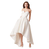 Wedding Dress 2026 New Breast-Wearing Evening Dress Bride Simple Banquet Party Temperament Light Wedding Dress HZ0517