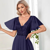 Evening Dress Sexy Dress Fashion Temperament Banquet Dress 2026 New Bridesmaid Dress HZ0517