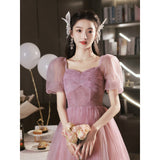 Banquet Evening Dress 2026 New Light Luxury Small Crowd Fugitive Princess Day Party Party Party Little Dresses HZ0517