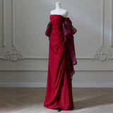 New Chinese Morning Robe Bride Wedding Toast Dress Engagement Dress High-End Light Small French Bram Dress Woman HZ0517