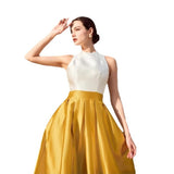 Evening Dress Dress With Sleeveless Splicing Dress Temperament Thin Engagement Student Art Exam Birthday Banquet HZ0517