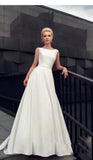 2026 Spring New Simple Set Of Simple And Light Wedding Dress Fashion Body-Discsed Tailed Sen Style Wedding Dress HZ0517