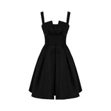 Black French Dress Hepburn 2026 New Summer Simple Design Can Wear Slings Small Black Skirts Every Day HZ0517