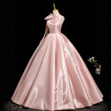 Pink Evening Dress Birthday Ceremony Gentle High-Sensing Dress Dress Engagement Fairy At The Runaway Princess Dress Elegant HZ0517