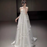 French Bra-Smeared And Densate Wedding Dress Dress 2026 New Bridal Light Robes HZ0517