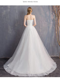 Main Wedding Dress 2026 New French Bride Wedding Stupor Rice White Simple Light Wedding Dress HZ0517