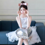 Bride Engagement Morning Robe Light Wedding Dress Small Dress Card Registration Small White Dress Banquet Birthday Dress HZ0517