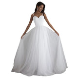 Simple Light Wedding Dress Bride Wedding Long Tail 2026 Sen Family Dream Simple Breasts Thin Evening Dress HZ0517