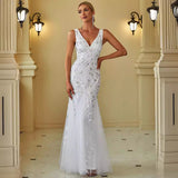 Ladies Dress Temperament Long Solid Color Slim-Fit Dress HZ0517