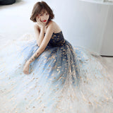 Banquet Evening Dress 2026 New Long Temperament Famous Slimming Breast Host Annual Performance Dress HZ0517