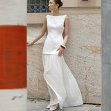 French Light Wedding Dress Bride Small Simple Vertewn Morning Dress Certificate Small White Dress Open Back Light Wedding Dress HZ0517