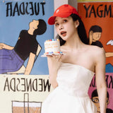 French Breast-Shape Morning Robe Light Wedding Banquet High-End Welcome Out Yarn White Travel Evening Dress Dress Dress Woman HZ0517
