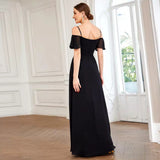 2026 New Bridesmaid Dress Sling Fashion Elegant Temperament Sexy Open Evening Dress HZ0517