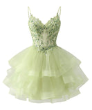 Shiny Liangliang Short Back School Festival Dress 2026 Fine Shoulder Belt Short Ball Dresses Bow Cocktail Party Gift HZ0517