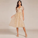Dress Dress 2026 New Deep V Sexy Banquet Evening Dress Brides Wedding Bridesmaid Dress Fashion HZ0517