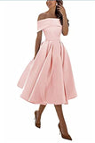 2026 Spring New Side Shoulder Dinner Official Dress Dresses HZ0517