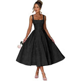 2026 New Bridal Evening Dress High-End Light Luxury Daily Commute Birthday Banquet Sling Dress HZ0517