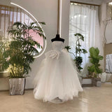 French Brag Main Wedding Dress 2026 New Bride Marriage Simple Bow Temperament Thin Travel Shoot Yarn HZ0517
