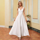 Dress Women's Dress 2026 New Series V-Neck Party Long Dress Dress Dress HZ0517
