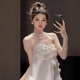 French Bra-Smeared And Densate Wedding Dress Dress 2026 New Bridal Light Robes HZ0517