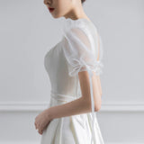 French Light Wedding Dress 2026 New Dens Down To Welcome Yarn Small Man Can Wear A Pass Travel Dress HZ0517