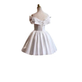 Birthday Party Wedding Bridesmaid White With Exquisite Gorgeous Girl Dress Bridesmaid Wedding Dress New Direct Selling HZ0517