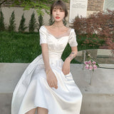 Sing Noodle Wedding Dress 2026 New Temperament French Light Wedding Dress Simple Travel White Wedding Dress Can Usually Wear Women HZ0517