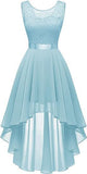 2026 Prom Dress Wedding Formal Sleeveless Lace Cocktail Party Flowing Long Money Back To School Festival Girl Dress HZ0517