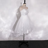 2026 New Bra Pong Pong Certificate Registration Small White Dress Korean Bridal Light Wedding Street Pat Daily Wear Dress HZ0517