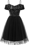Suspension Evening Dress Fashion Bridesmaid Dress Net Yarn Body Banquet Host Dress 2026 New Dress HZ0517